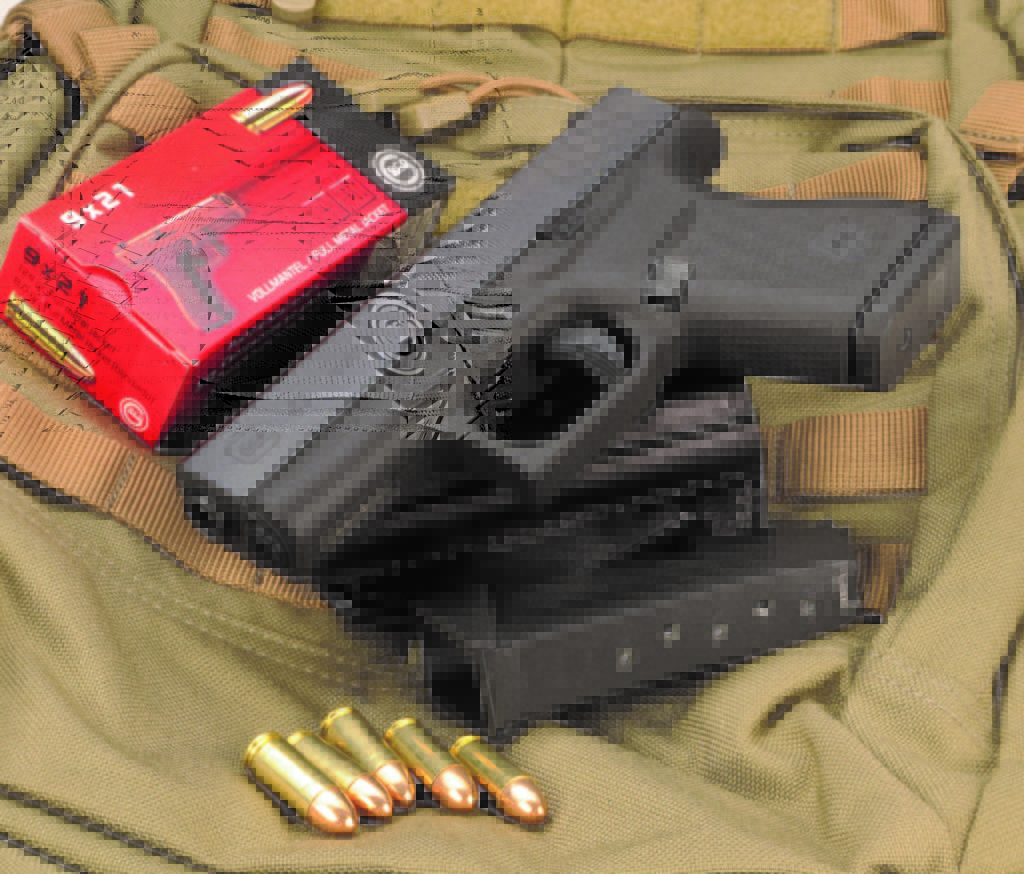 Glock 43 piccola in 9x21
