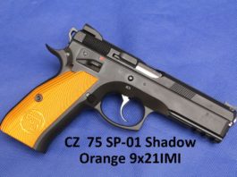 Test CZ 75 SP-01 Shadow Orange