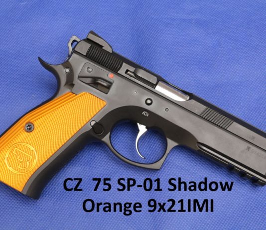 Test CZ 75 SP-01 Shadow Orange