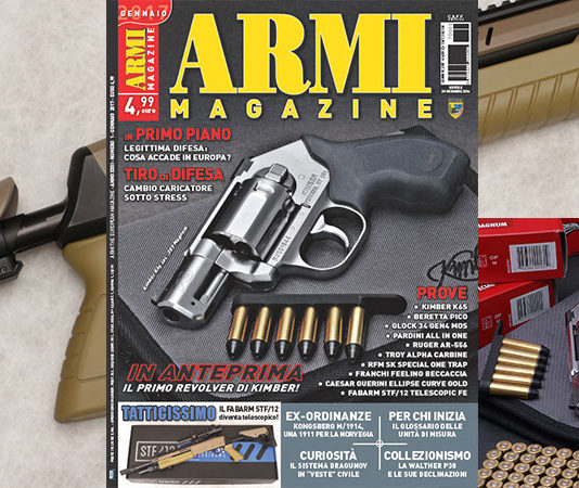Armi Magazine gennaio 2017 vi aspetta in edicola!