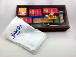 Mastro Livi e Cella Milano firmano un combinato esclusivo Combinato rasoio Grifetto di Mastro Livi e i prodotti da rasatura Cella Milano