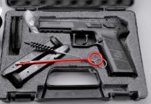 Cz P-09 calibro 9×21 Imi, semiauto molto… alla mano