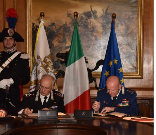 Gendarmeria vaticana, intesa tecnica coi Carabinieri Intesa tecnica tra Carabinieri e Gendarmeria vaticana