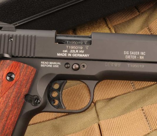 Sig Sauer 1911-22, la Government col… trattino Sig Sauer 1911-22