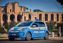 Volkswagen consegna quattro e-up! alla Polizia di Stato Volkswagen consegna quattro e-up! alla Polizia di Stato