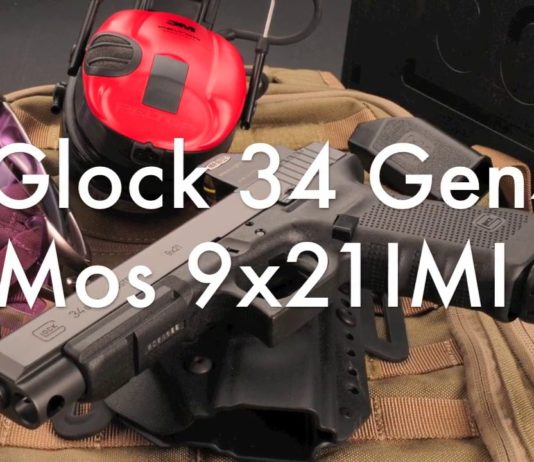 Glock 34 Gen4 Mos calibro 9x21Imi, presentazione e prova a fuoco