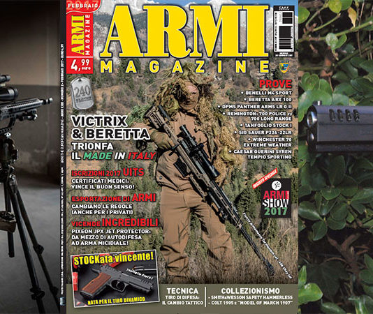 Armi Magazine: in edicola il numero di febbraio Armi Magazine febbraio