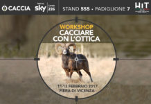 Sky Caccia tra i protagonisti di Hit Show 2017 Cacciare con l'ottica Sky Caccia Hit Show