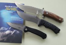 Maserin e i tre coltelli firmati da Nicolai Lilin I tre coltelli di Maserin disegnati da Nicolai Lilin