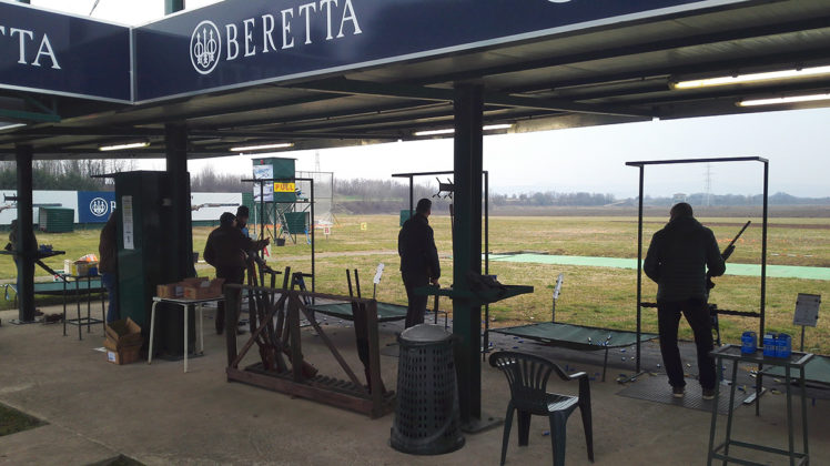 Prove di tiro Beretta al TAV Nuovo Borgo