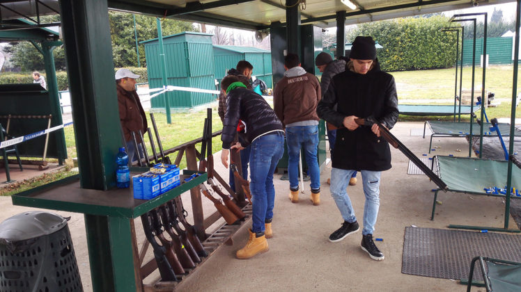 Prove di tiro Beretta al TAV Nuovo Borgo