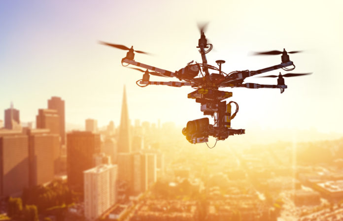 Volare senza guida umana i droni a IWA