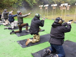 Delta Firearms Academy, prove di velocità con la 1911 Government DFA Delta defensive pistol I basic