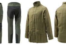 Beretta veste la caccia: pantaloni Light 4 Way Stretch e giaccone linea St James beretta abbigliamento da caccia