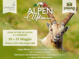Blaser Alpen Cup 2017: 20 e 21 maggio TAV Valle Duppo Blaser Alpen Cup