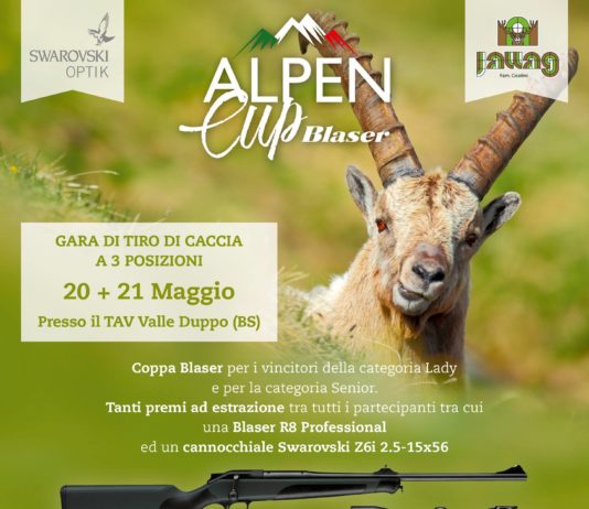 Blaser Alpen Cup 2017: 20 e 21 maggio TAV Valle Duppo Blaser Alpen Cup