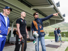 Cento studenti dell’università in pedana con Fiocchi Gian Marco Berti e Valerio Staffelli con uno studente