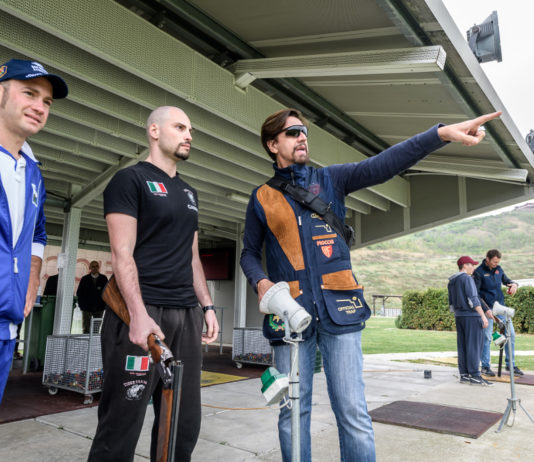 Cento studenti dell’università in pedana con Fiocchi Gian Marco Berti e Valerio Staffelli con uno studente