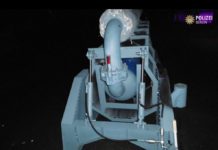 Sequestrato cannone spara-noci di cocco