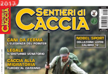 Sentieri di Caccia maggio 2017 in edicola dal 28 aprile Sentieri di Caccia maggio 2017