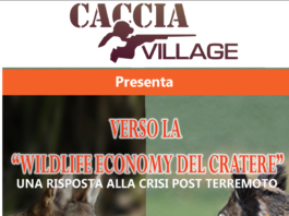 Wildlife economy del cratere, una risposta alla crisi post terremoto. Se ne parla a Caccia Village wildlife economy caccia village