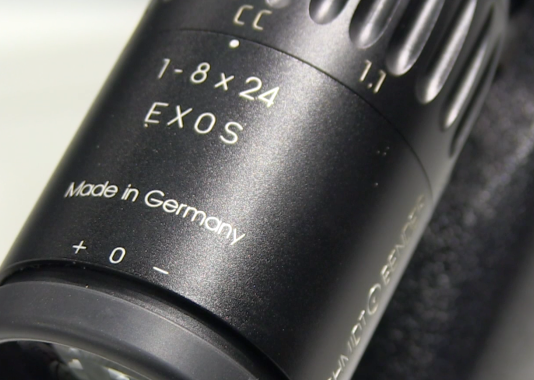 Schmidt & Bender 1-8×24 Exos LM: dedicato alla caccia in battuta Schmidt & Bender 1-8×24 Exos LM