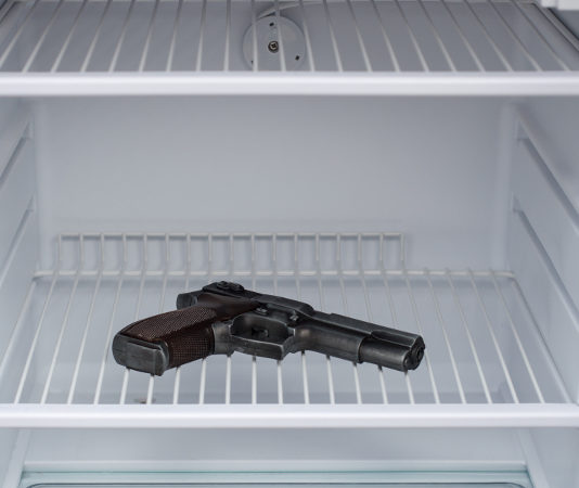 Ma che ci stanno delle armi nel frigorifero? Armi nel frigorifero