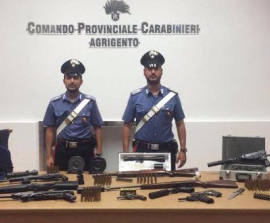 Aveva un laboratorio per armi nella casa di campagna, arrestato infermiere Favara