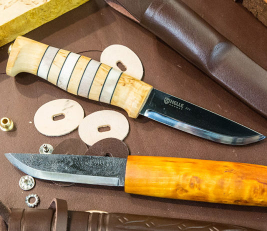 Helle Arv e Saga Siglar, lame dal Nord Europa helle coltelli 2017 cover