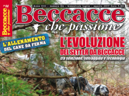 Beccacce che Passione 4 luglio-agosto 2017 vi aspetta in edicola dal 5 luglio Beccacce che Passione 4 2017