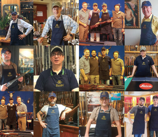 Dodici armerie per Rigby posson bastare Distributori italiani Rigby