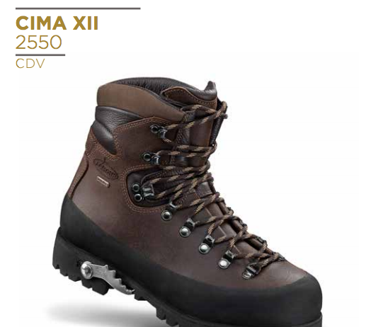Armond Cima XII 2550: CDV è la versione con rampone armond cima