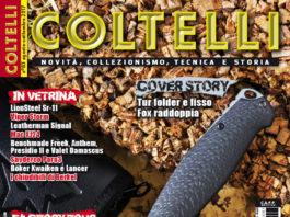 Coltelli, in edicola il numero di agosto-settembre 2017 copertina Coltelli 83