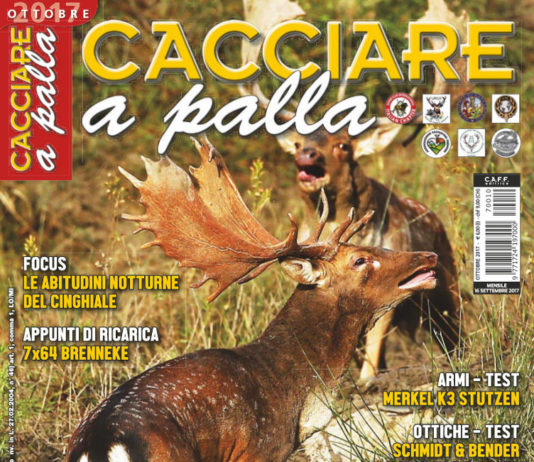 Cacciare a Palla ottobre 2017 in edicola dal 16 settembre Cacciare a Palla ottobre 2017