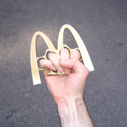 Tom Galle McDonald's hand