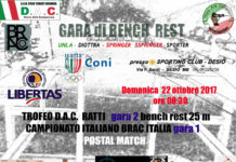 Brac, si comincia Campionato nazionale brac