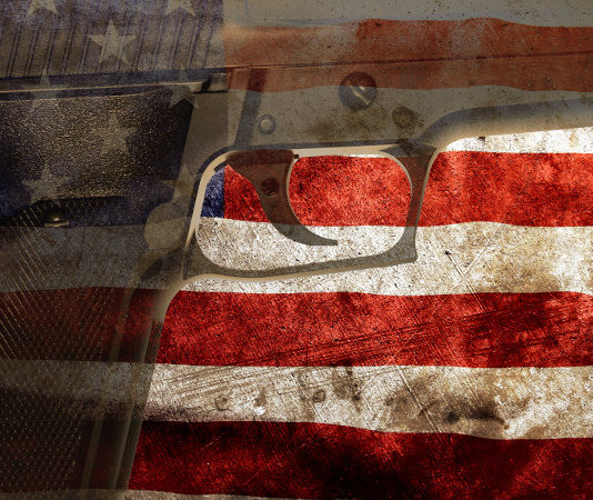 No alle armi nei campus, nemmeno per chi ci lavora Weapons us flag