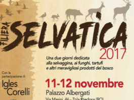 Selvaggina in tavola a Palazzo Albergati Filiera Selvatica 2017