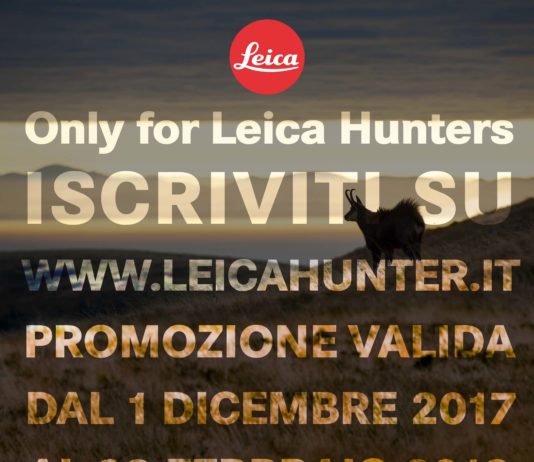 Only for Leica Hunters: sconto per chi acquista un’ottica Leica ONLY-FOR-LEICA-HUNTER