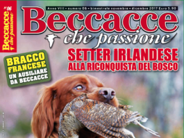Beccacce che Passione novembre-dicembre 2017: in edicola dal 4 novembre Beccacce che Passione
