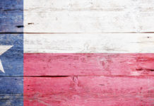 «Il problema sono le persone, non le armi» Texas flag