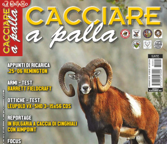 Cacciare a Palla gennaio 2018 in edicola dal 16 dicembre Cacciare a Palla gennaio 2018