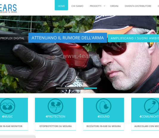 4Ears: la linea di Munarato dedicata alla produzione di otoprotettori su misura 4EARS