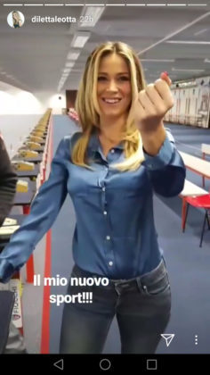 diletta leotta al tiro a segno 10