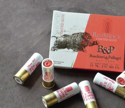 Red Shock calibro 12 by Baschieri & Pellagri: dedicata al cinghiale Red Shock
