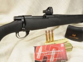 Howa M-1500 Classic Barrel, prova a fuoco della calibro .223 Rem
