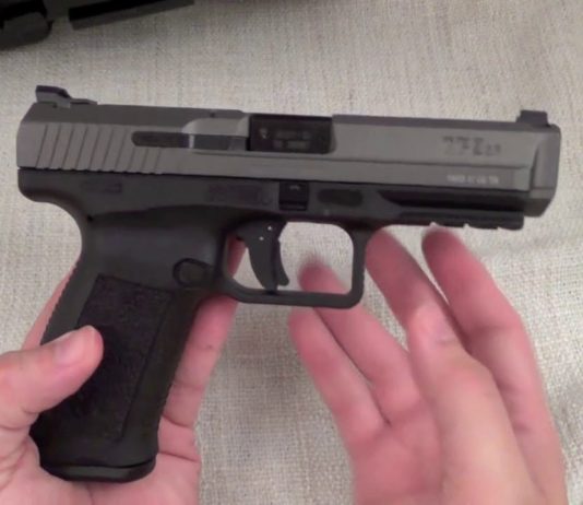 Canik Tp9 Sf calibro 9×21, presentazione e prova a fuoco. Guarda il video
