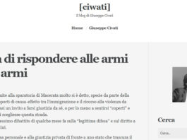 Civati: la follia di rispondere alle armi con più armi Pippo Civati, fondatore di Possibile ed esponente di Liberi e Uguali, interviene sul proprio blog dopo la sparatoria di Macerata: "che cosa ci faceva una persona come Luca Traini con un porto d'armi?".