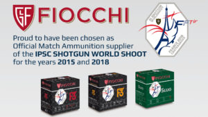 L’International practical shooting confederation ha scelto Fiocchi come partner ufficiale dell'IPSC III Shotgun Worldshoot che si terrà a Châteauroux (Francia) dal 28 maggio al 10 giugno 2018.