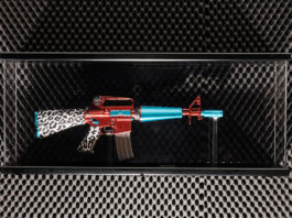 Mostra d’arte contemporanea sulle armi, espone anche Antonio Riello